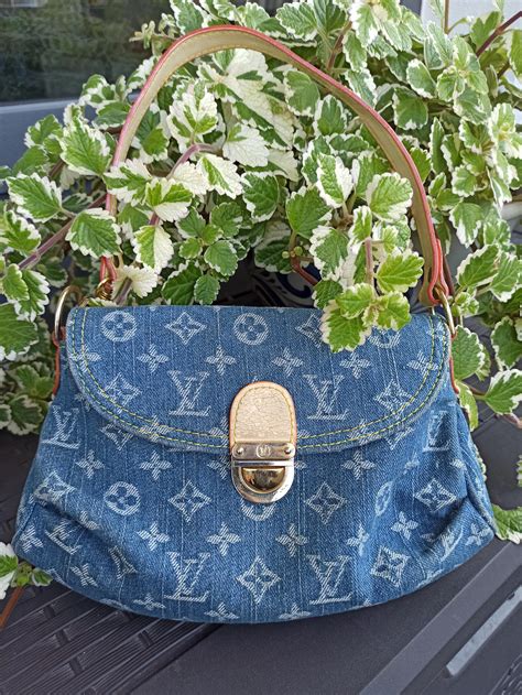 louis vuitton vintage jeans bag|louis vuitton denim vintage bag.